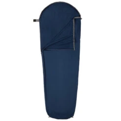 FRILUFTS MICROFLEECE MUMMY LINER Schlafsack Inlett INSIGNIA BLUE, RECHTS -Outdoor Verkauf 271431002 d microfleece mummy liner frilufts