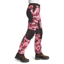 Is Not Enough ARETE ZIPOFF PANTS Damen Trekkinghose HOT PINK