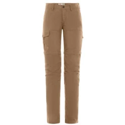 FJÄLLRÄVEN Fjällräven KARLA PRO ZIP-OFF TROUSERS W Damen Trekkinghose DARK SAND