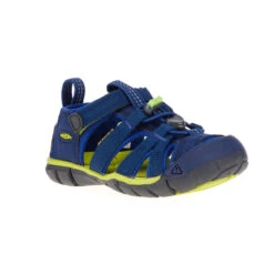 Keen SEACAMP II CNX Y Kinder Outdoor Sandalen BLUE DEPTHS/CHARTREUSE 7 Keen SEACAMP II CNX Y Kinder Outdoor Sandalen BLUE DEPTHS/CHARTREUSE -Outdoor Verkauf 5637735824 b seacamp ii cnx keen 24
