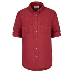 FJÄLLRÄVEN Fjällräven ÖVIK TRAVEL SHIRT LS W Damen Outdoor Bluse RASPBERRY RED -Outdoor Verkauf 5637765615 f oevik travel shirt ls w fjaellraeven 24