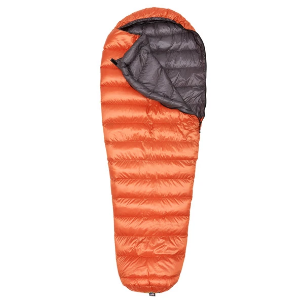 Western Mountaineering FLYLITE Daunenschlafsack ORANGE/GREY 5 Western Mountaineering FLYLITE Daunenschlafsack ORANGE/GREY – Bild 3