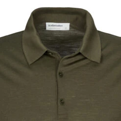 Icebreaker MEN TECH LITE II SS POLO Herren Polo-Shirt LODEN 8 Icebreaker MEN TECH LITE II SS POLO Herren Polo-Shirt LODEN -Outdoor Verkauf 5637914515 c m tech lite ii ss polo icebreaker 24