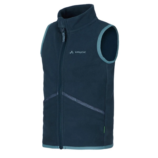Vaude PULEX VEST Kinder Fleeceweste DARK SEA 4 Vaude PULEX VEST Kinder Fleeceweste DARK SEA – Bild 2
