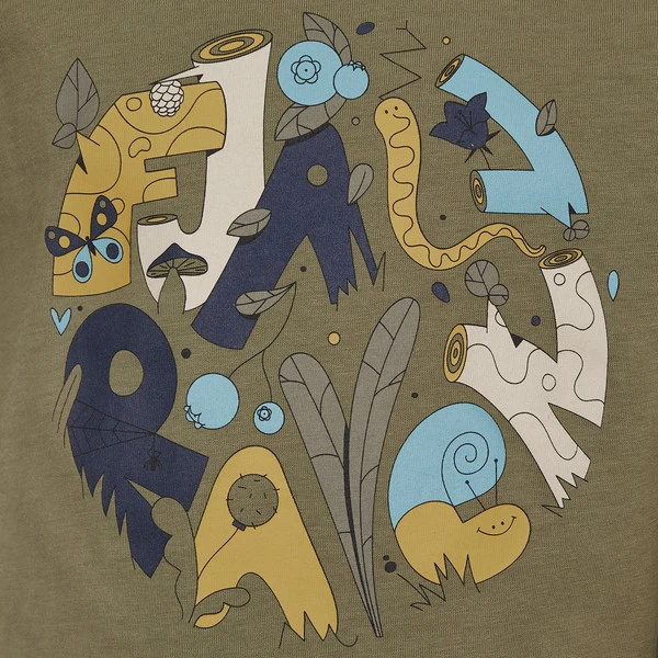 FJÄLLRÄVEN Fjällräven KIDS FOREST FINDINGS T-SHIRT Kinder T-Shirt LIGHT OLIVE 6 FJÄLLRÄVEN Fjällräven KIDS FOREST FINDINGS T-SHIRT Kinder T-Shirt LIGHT OLIVE – Bild 4