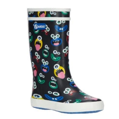 Aigle LOLLY POP THEME Kinder Gummistiefel MONSTRES -Outdoor Verkauf 5637931049 b lolly pop theme aigle 24