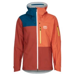Ortovox 3L ORTLER JACKET M Herren Hardshelljacke CLAY ORANGE