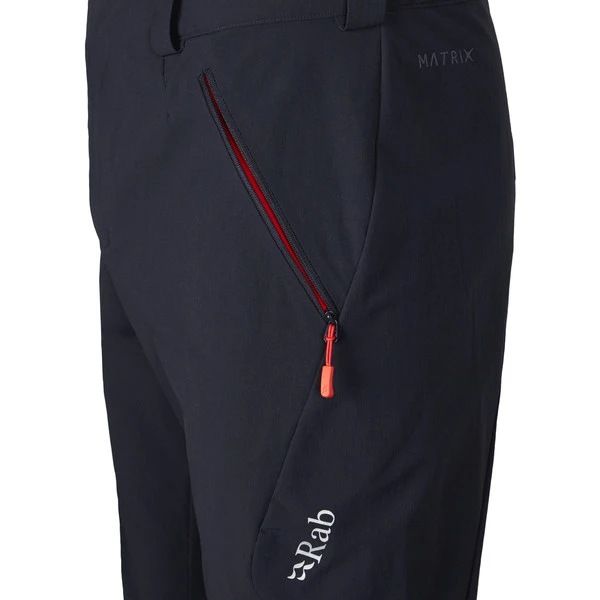 Rab ASCENDOR AS PANTS Herren Softshellhose EBONY 6 Rab ASCENDOR AS PANTS Herren Softshellhose EBONY – Bild 4