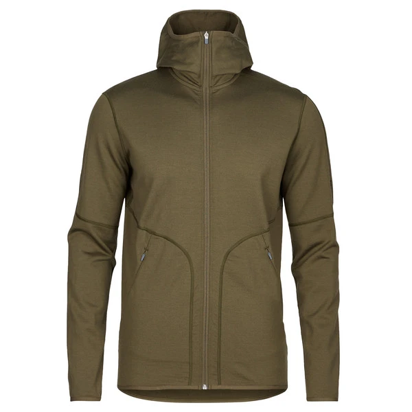 Icebreaker M MERINO 560 REALFLEECE ELEMTAL II LS ZIP H Herren Wolljacke LODEN 3 Icebreaker M MERINO 560 REALFLEECE ELEMTAL II LS ZIP H Herren Wolljacke LODEN