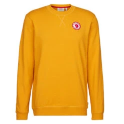 FJÄLLRÄVEN Fjällräven 1960 LOGO BADGE SWEATER M Herren Sweatshirt MUSTARD YELLOW