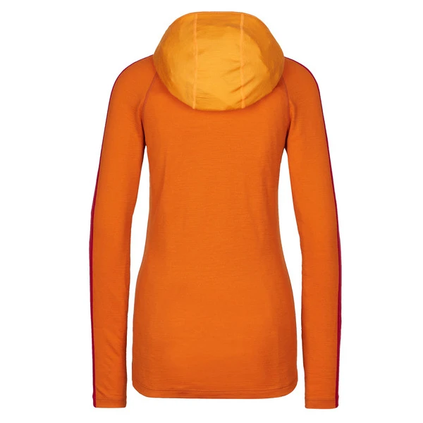 Icebreaker W MERINO 200 SONEBULA LS HALF ZIP HOOD Damen Funktionsunterwäsche EARTH/SOLAR/ELECTRNPNK/CB 4 Icebreaker W MERINO 200 SONEBULA LS HALF ZIP HOOD Damen Funktionsunterwäsche EARTH/SOLAR/ELECTRNPNK/CB – Bild 2