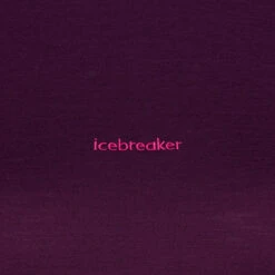 Icebreaker W ZONEKNIT 200 LS CREWE Damen Funktionsshirt NIGHTSHADE/ELECTRONPNK/CB -Outdoor Verkauf 5638047085 d zoneknit 200 ls crewe icebreaker 24