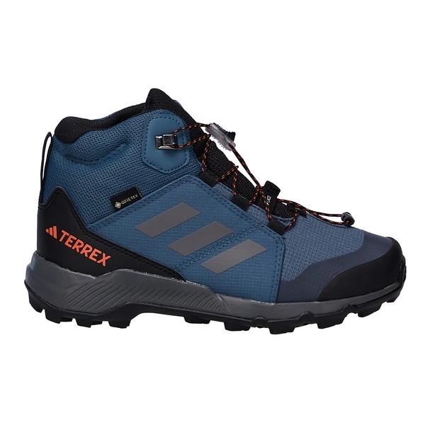 Adidas TERREX MID GORE-TEX HIKING SHOES Kinder Wanderstiefel WONDER STEEL/GREY THREE/IMPACT 3 Adidas TERREX MID GORE-TEX HIKING SHOES Kinder Wanderstiefel WONDER STEEL/GREY THREE/IMPACT