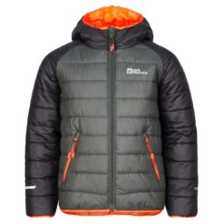 Jack Wolfskin ZENON JACKET K Kinder Winterjacke SLATE GREEN