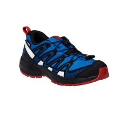 Salomon XA PRO V8 CLIMASALOMON WATERPROOF Kinder Trailrunningschuhe LAPIS BLUE / BLACK / FIERY RED -Outdoor Verkauf 5638083012 b xa pro v8 climasalomon waterproof salomon 24